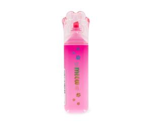 LEGAMI Meow Surligneur Kitty Pink | Surligneur mignon au design de chat | Marqueur jaune pour surligner et surligner | Papeterie pour l'école, les études, le bureau et les notes