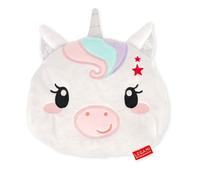 Legami - Mini Coussin Thermique avec graines de Lin, Chaud Cuddles, en graines de Lin, Parfum de Lavande, Polyester et Coton, Cadeau Relaxation, Utilisation au Micro-Ondes ou au, thème Unicorn