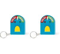 Legami - Mini Lie Detector, Mini Machine de Vérité avec Lumières et Sons, Jeu, Options True ou False, 5.1 x 7 x 2 cm (Lot de 2)