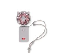 Legami – Mini ventilateur portable rechargeable – 3 vitesses, pliable, câble USB‑C inclus