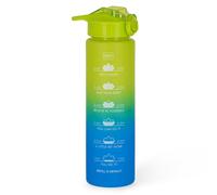 LEGAMI Motivational Water Bottle 1L - Love Yourself Water Bottle with Schedules