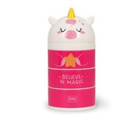 Legami Organiseur de bureau Unicorn - 3 tiroirs latéraux, compartiment supérieur coulissant