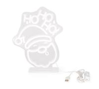 Legami - Panneau lumineux à leds à effet néon, décoration, usage intérieur uniquement, thème Santa Claus