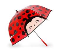 Legami - Parapluie enfant Dancin' In The Rain, structure coupe-vent, ouverture manuelle, fermeture en tissu avec espace pour le nom, poignée crochet, 73x65 cm