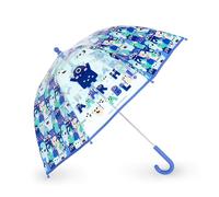 LEGAMI Dancin' in the Rain Monster - Parapluie - 4 ans et plus - transparent, coloré Transparent, Coloré G