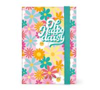 Legami - Photo Daily Planner Small 2026, Daisy, 12 mois, fermeture élastique, agenda de janvier 2026 à décembre 2026, papier certifié FSC, 9,5 x 13,5 cm