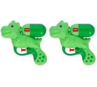 Legami - Pistolet à Eau Petit, Mini Pistolet à Eau, Pistolet à Eau Dino, Jet de 2,5 mètres, idéal pour Les fêtes rafraîchissantes, capacité 50 ML, Pistolet de Jardin d'eau pour Enfants Adultes