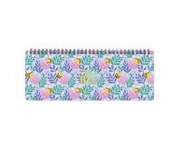 Legami - Planning de bureau 13 mois, Bee, janvier 2026-janvier 2027, horizontal, reliure spirale, une semaine par page, 27.2 x 10.2 cm