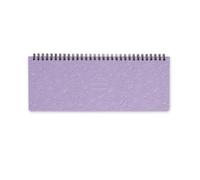 Legami - Planning de bureau 13 mois, Mystic Lilac, Special Edition, janvier 2026-janvier 2027, horizontal, reliure spirale, une semaine par page, 27.2 x 10.2 cm