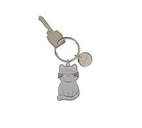 LEGAMI Porte-clés en métal émaillé - What a Key Ring!, gris, Taille unique