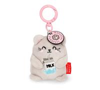 Legami Porte-clés Super Soft Kitty – peluche, message gravé, mousqueton zinc 7x11 cm
