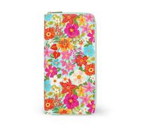 Legami - Porte-Documents de Voyage avec Fleurs, Organisateur de Voyage pour Passeport Carte d'identité, Blocage RFID, 4 Grandes Poches, 7 Petites Poches, Fermeture à glissière, 11 x 24 x 3 cm, thème