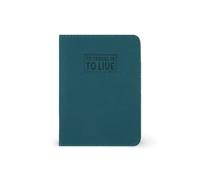 Legami - Porte-Passeport Bleu pétrole, Porte-Passeport Portefeuille pour Voyager, étui Passeport, 1 Poche Passeport, 4 Poches pour Cartes, Protection RFID, 10,5 x 14 x 1 cm, Bleu, S, Décontracté