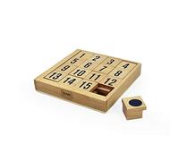Legami - Puzzle puzzle numérique avec cartes de 1 à 15, en bois de hêtre, 10 x 2 cm