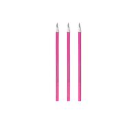 Legami - Recharge pour stylo gel effaçable, lot de 3 pièces, hauteur 13 cm, encre thermosensible rose, pointe 0,7 mm