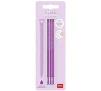 Lot de 3 Recharges Gel Effaçable pour Stylo Legami Encre Violet
