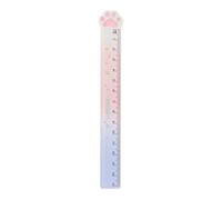 Legami – Règle Meow Kitty en plastique 15 cm pour mesurer, souligner et tracer