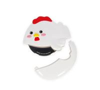 Legami - Roulette à pizza, Pizza at First Slice, Hen, Diamètre de la lame : Ø 75 mm, Lame en acier inoxydable