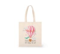 Legami - Sac en coton Air Balloon, léger et coloré pour transporter vos essentiels avec style