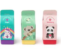 Legami Scented Eraser Yummy Yummy, 3-tlg, Radiergummi mit Duft, Radierer, ERA0001