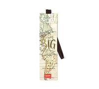 Legami SE0243 Marque-page avec élastique, 4,7 x 17,5 cm, en papier, thème de voyage, élastique marque-page pour livre fermé, idée cadeau pour les lecteurs, pour adultes et enfants, cadeau pour