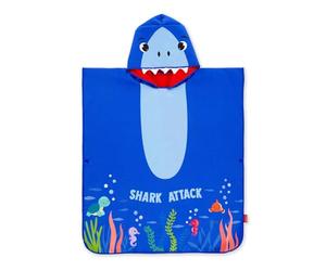 Legami - Serviette de Plage pour Enfants, Serviette Poncho, Peignoir en Microfibre, compacte, légère, séchage Rapide, Ultra-absorbante, Serviette à Capuche, Taille Unique