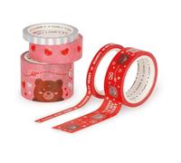 SET DE 5 RUBANS ADHESIFS TEDDY BEAR