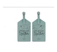 LEGAMI SET OF 2 LUGGAGE TAG S Bleu