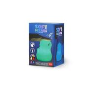 Legami - Soft Dreams veilleuse rechargeable pour enfants, thème dinosaure, multicolore, câble USB C inclus, 8,3 x 13 cm