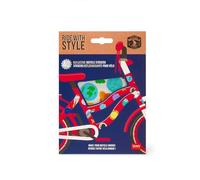 Legami Stickers Ride with Style, Autocollants réfléchissants, résistants au Soleil et à la Pluie, faciles à appliquer et à enlever, décorations de vélo pour Enfants, Space Bébé - garçon, Standard