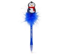 Legami Stylo à encre gel avec pingouin lumineux Multicolore