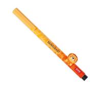 LEGAMI - Stylo gel avec animal décoratif - Lovely Friends, Thème Lion, évite le roulement, encre noire, animal amovible et recombinable, pointe 0,5 mm