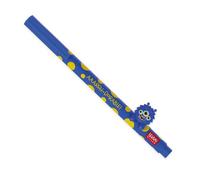 Legami - Stylo gel avec animal décoratif Lovely Friends, thème Monster, évite de rouler, encre bleue, animal amovible et recombinable, pointe 0,5 mm