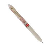 Legami - Stylo Gel Effaçable 3 Couleurs, Rechargeable, Grip Ergonomique, Pointe ⌀ 0,5 mm, Thème Voyage