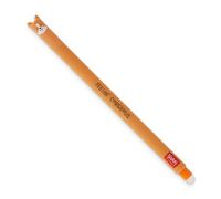 Legami - Stylo gel effaçable, avec bille sur l'extrémité pour effacer l'encre sans abimer la feuille, encre noire thermosensible, pointe Ø 0,7 mm, thème panda