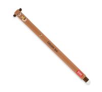 LEGAMI - Stylo gel effaçable, avec bille sur l'extrémité pour effacer l'encre sans abimer la feuille, encre noire thermosensible, pointe Ø 0,7 mm, thème panda