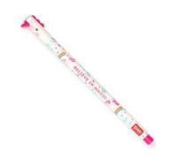 Legami - Stylo gel effaçable, bille sur l'extrémité pour enlever l'encre sans consommer la feuille