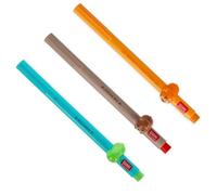 LEGAMI - Stylo gel - Lovely Friends, animal décoratif, détachable et recombinable, empêche le roulement, pointe fine de 0,5 mm, lot de 3 DINO, TIGRE et TEDDY (SAUVAGE)