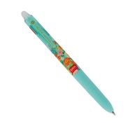 Legami - Stylo gel effaçable 3 couleurs - Rechargeable, pointe 0,5 mm - Thème fleurs