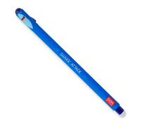 Legami – Stylo gel effaçable Shark – encre bleue thermosensible, pointe 0,7 mm, embout gomme