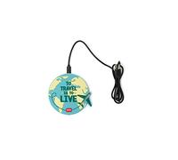 Legami Super Fast 40033229 Chargeur sans Fil pour Smartphone, Multicolore (Travel)