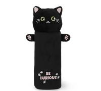 Legami - Super Soft Pencil Case, Kitty Theme, Soft Pencil Case, Card with Colour