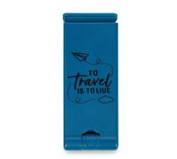 LEGAMI - Support pour Smartphone de Voyage, Trois jonctions de Rotation, flexibilité maximale, Prise Ferme et sûre grâce aux Coussinets antidérapants, en ABS et en Acier inossibable