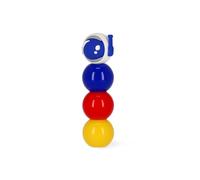 Legami - Surligneur 3 en 1-3 is Better Than 1, surligneurs bleu, rouge et jaune, marqueurs pour souligner et étudier, à base d'eau, sèche rapidement, couleurs néon, pointe ciseau