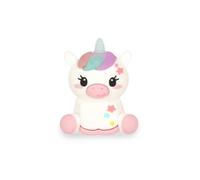 Legami - Taille-crayon lumineux Licorne multicolore avec récipient