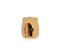 Taille-crayon Ours Miel Marron