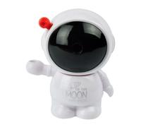 Legami - Taille-crayon à manivelle, To The Moon And Back, 8 x 9,5 cm, Affûtage réglable, plateau amovible pour adultes et enfants, école ou bureau, taille-crayon pratique, excellente idée cadeau