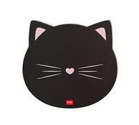 Legami - Tapis de souris, Tapis de souris avec surface en PVC anti-poussière et anti-reflet, base en caoutchouc antidérapante, 22,3 x 23,3 cm