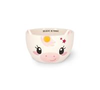 Legami – Bol en grès Buongiorno Unicorn x2 – 400 ml – Micro-ondes, lave-vaisselle – Rose