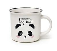 Legami - Tasse Cup-puccino Panda - Porcelaine New Bone China 350 ml - Multicouleur